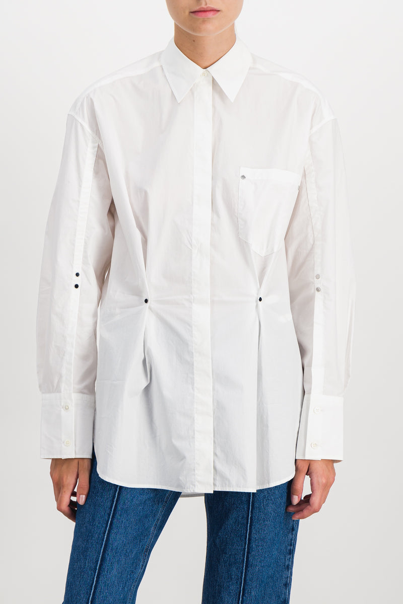 JW Anderson - Rivet pleat shirt