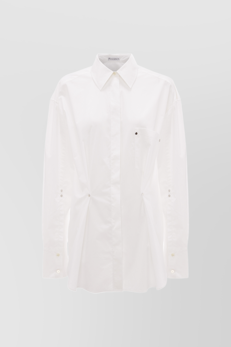 JW Anderson - Rivet pleat shirt