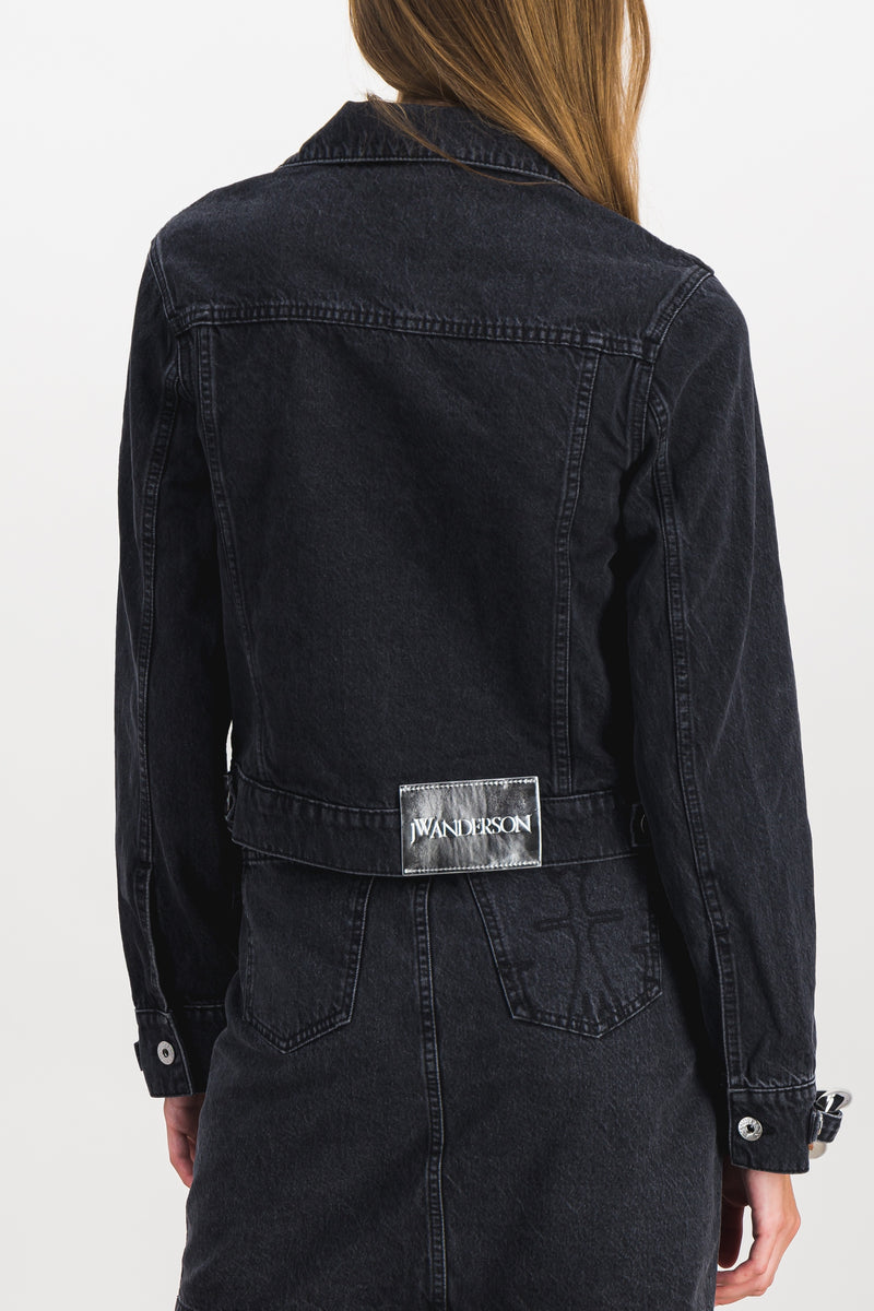 JW Anderson - Chain link trucker denim jacket