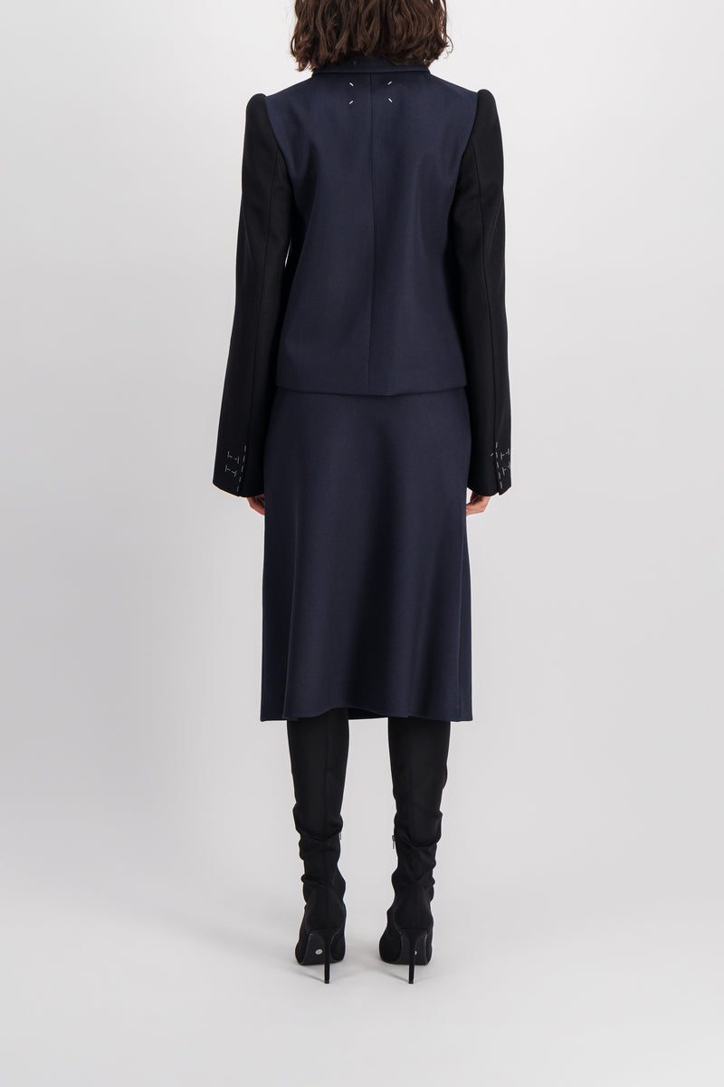 Maison Margiela - Pencil wool skirt