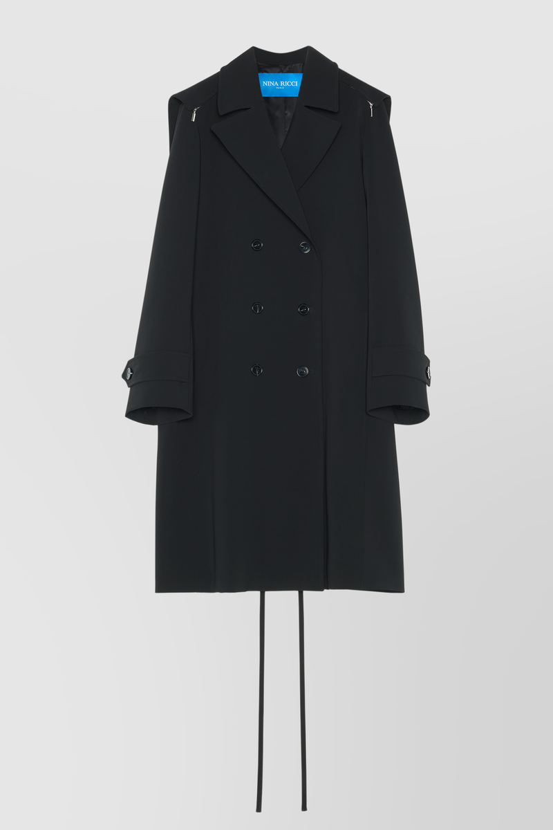 Nina Ricci Recycled gabardine trench coat Renaisa