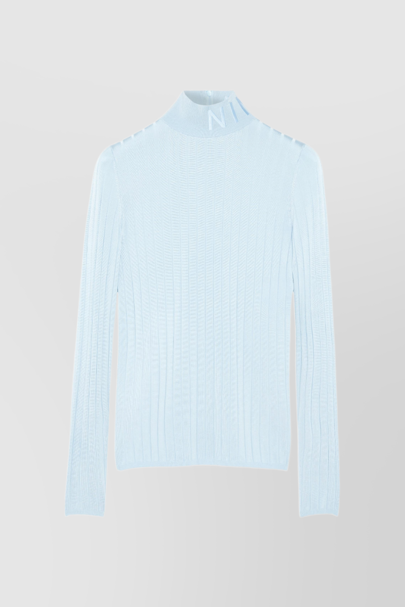 Nina Ricci - Milano turtleneck logo jumper