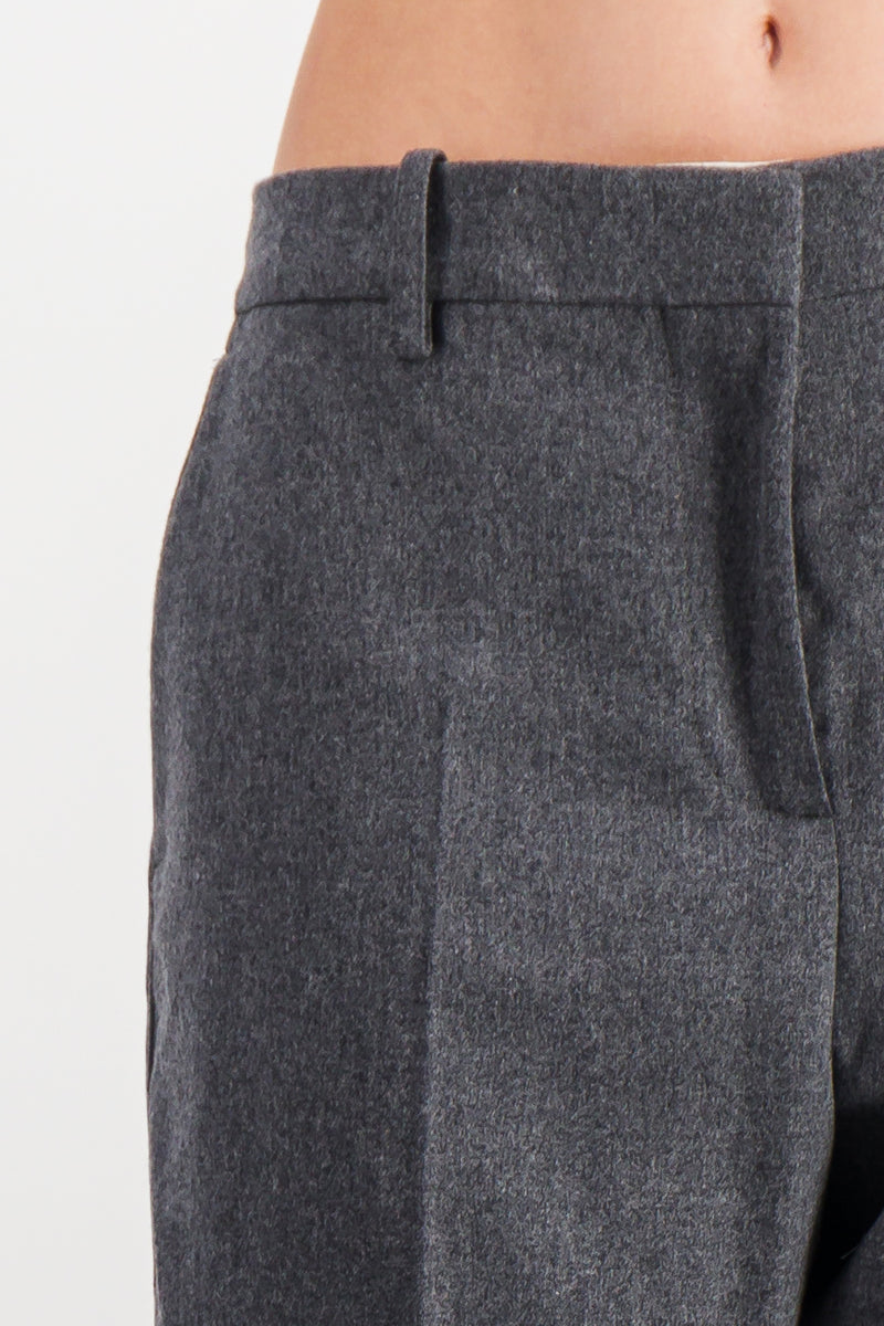 Marni - Cropped straight cigarette line pants