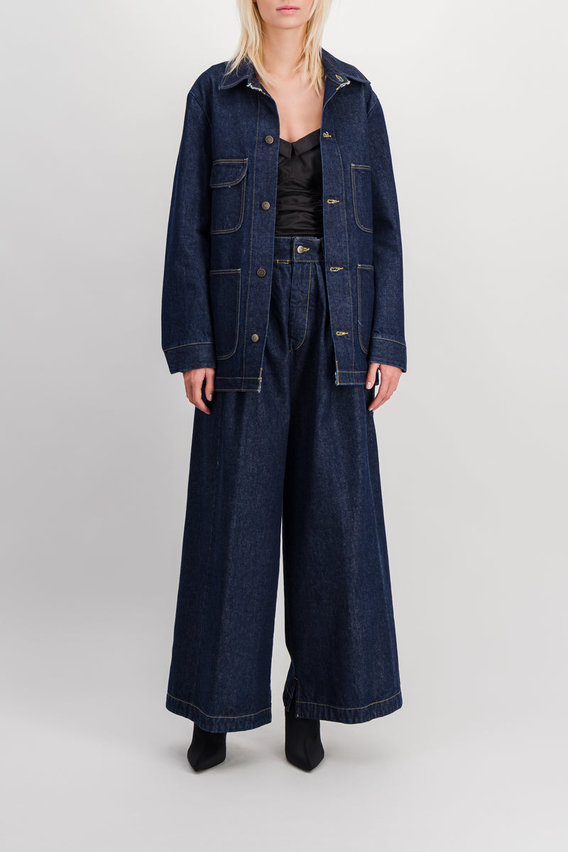 Maison Margiela - Oversize denim boyfriend shirt