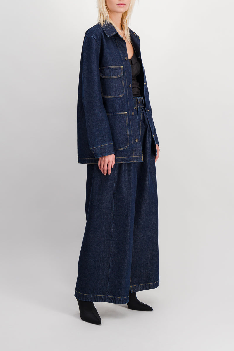 Maison Margiela - Oversize denim boyfriend shirt