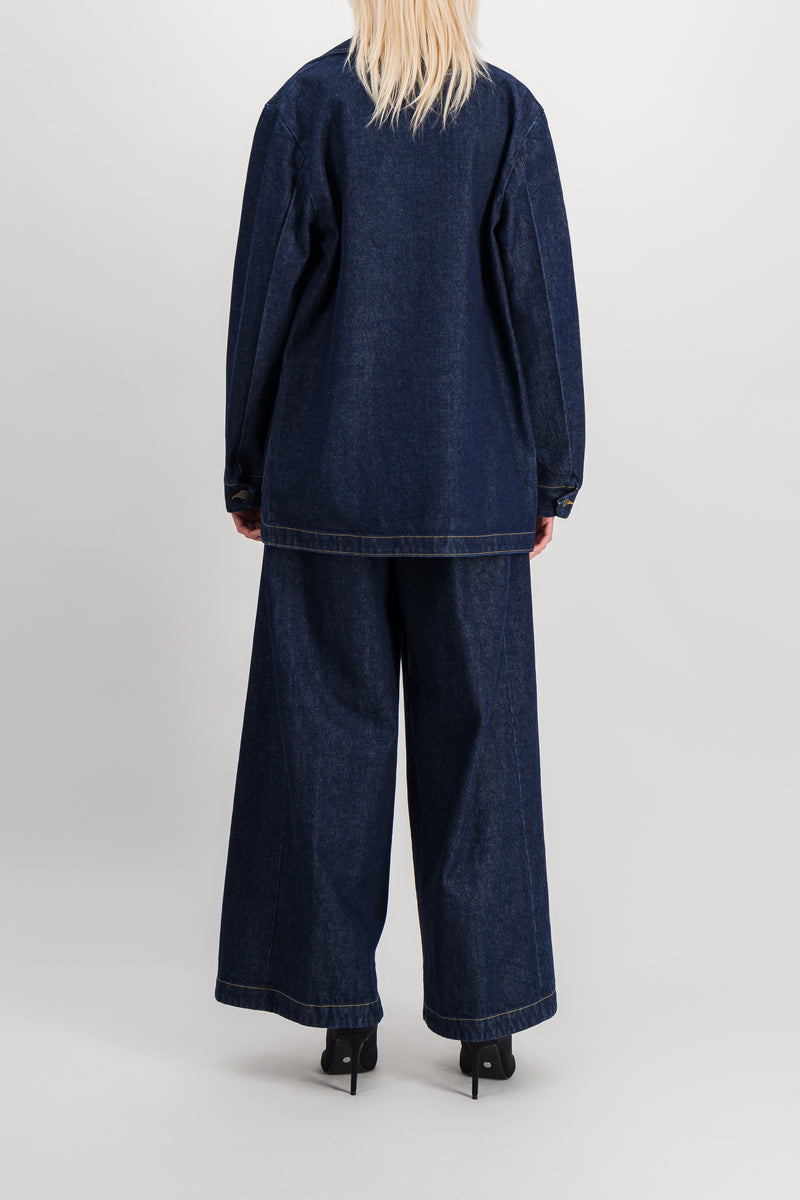 Maison Margiela - Oversize denim boyfriend shirt