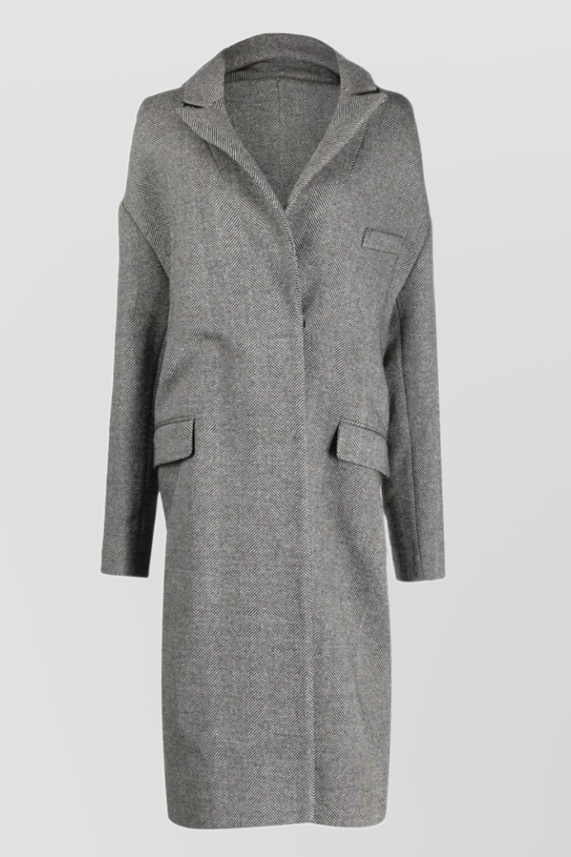 Coperni - Hooded double breasted coat