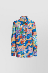 Printed multi color shirt