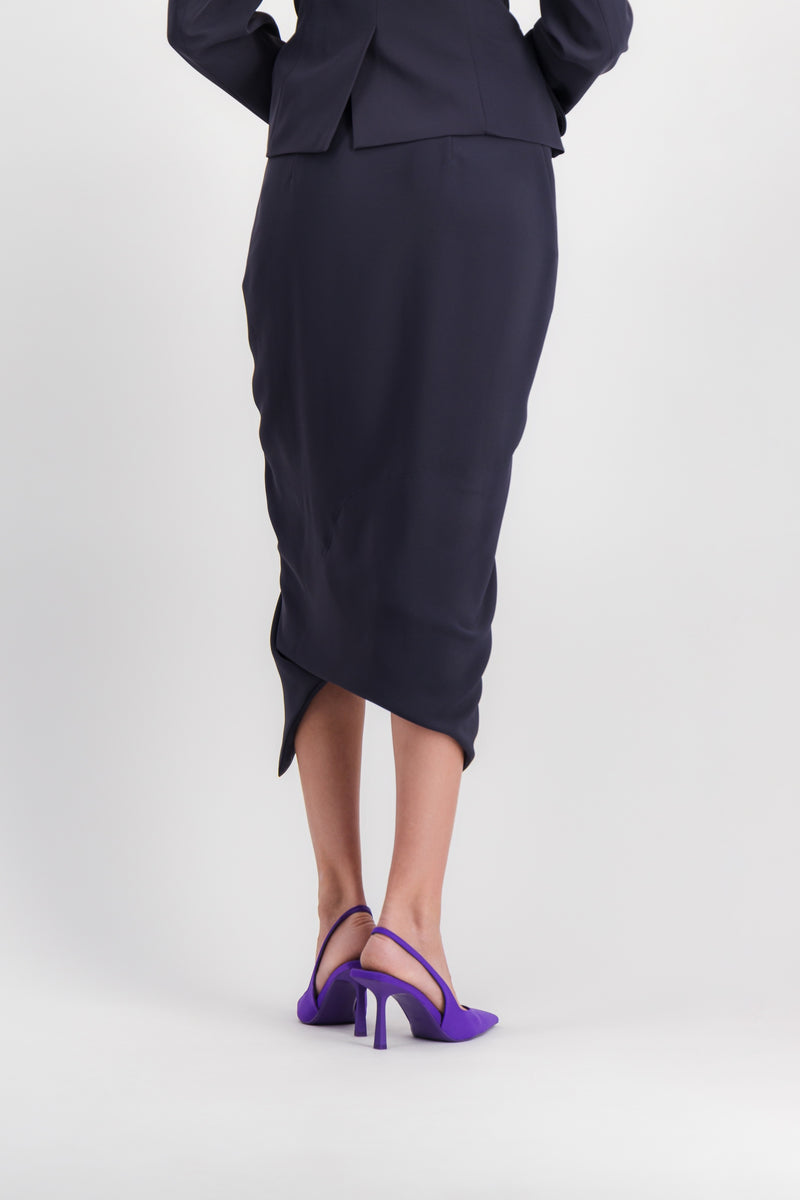 Vivienne Westwood - Draped cady pencil skirt