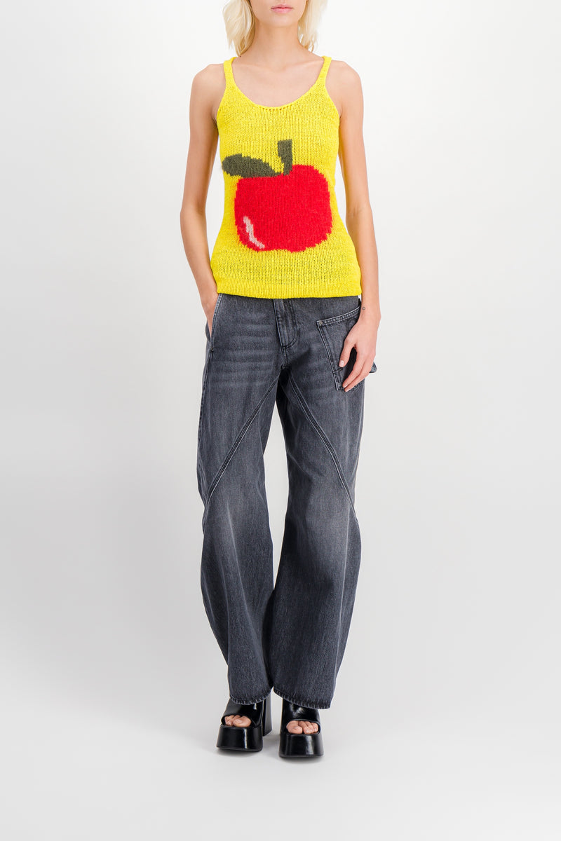 JW Anderson - Knitted apple tank top