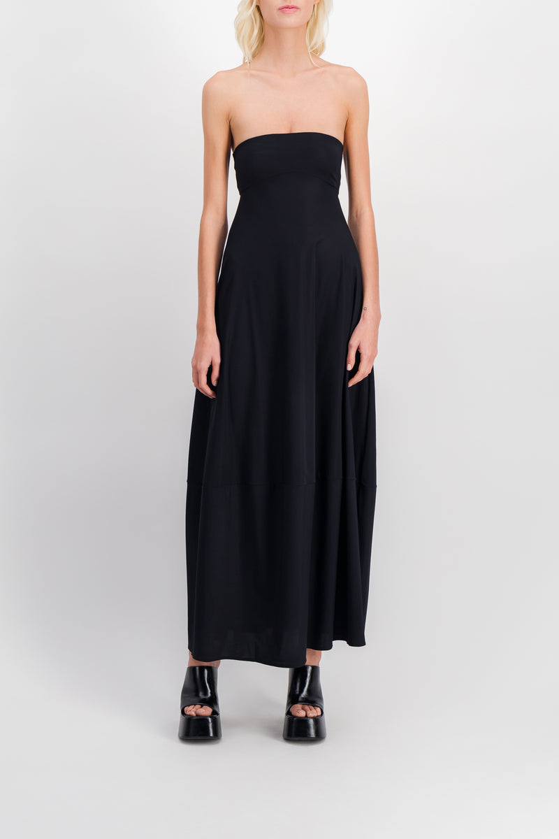 Nina Ricci - Open-back strapless maxi dress