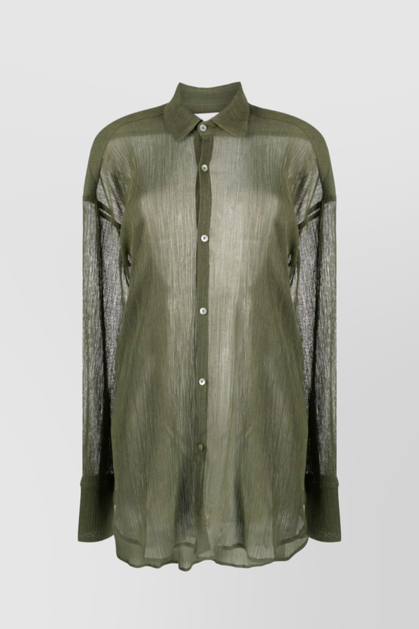 Fluid linen shirt