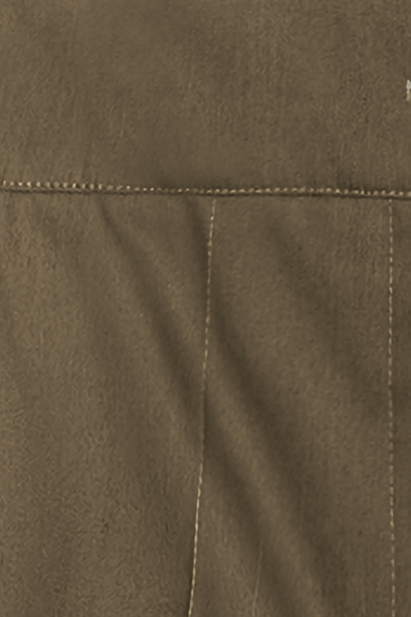 Patou - Straight leg bronze organic coton tailoring pants