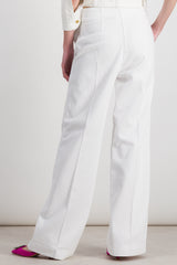 Straight leg eco denim pants