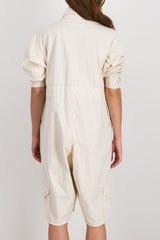 Longsleeved toile jumpsuit