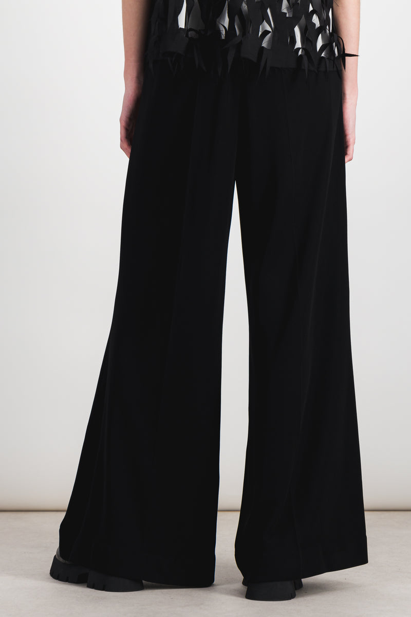 Maison Margiela - Wide leg fluid pants