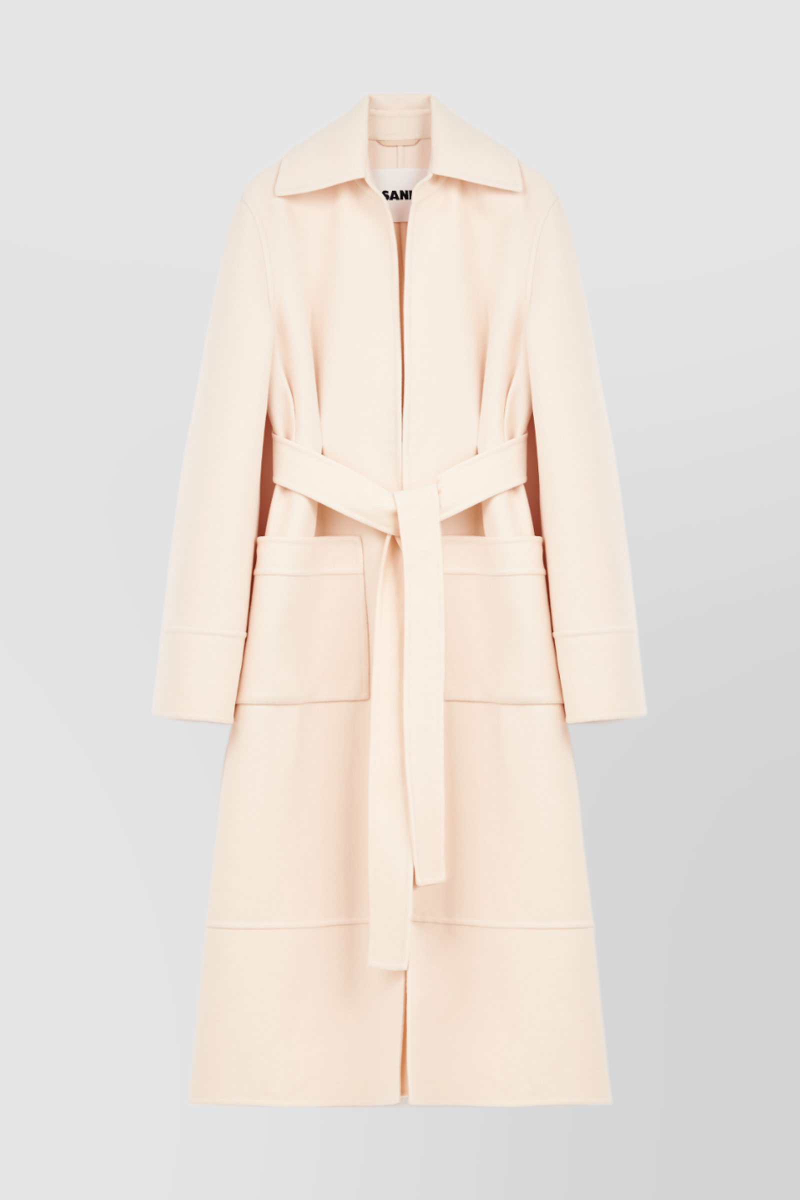 Jil Sander – Double face loose wool coat – Renaisa