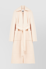 Double face loose wool coat