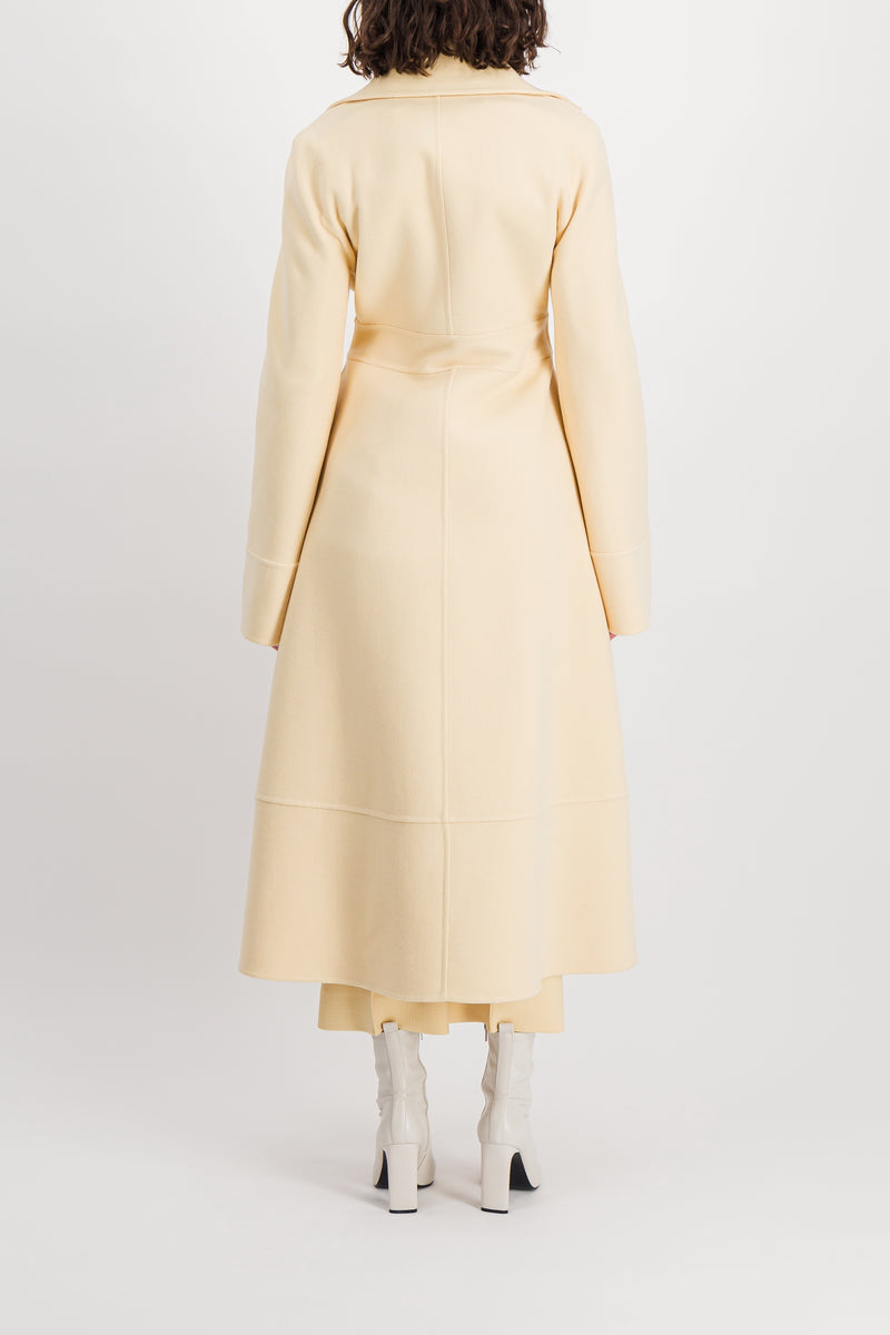 Jil Sander - Double face loose wool coat