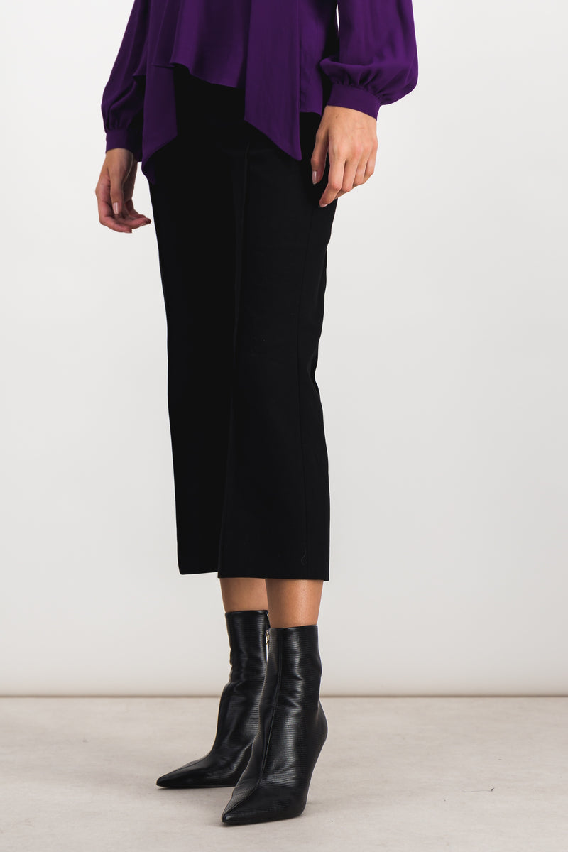 Jil Sander - Cropped straight leg nylon-wool pants