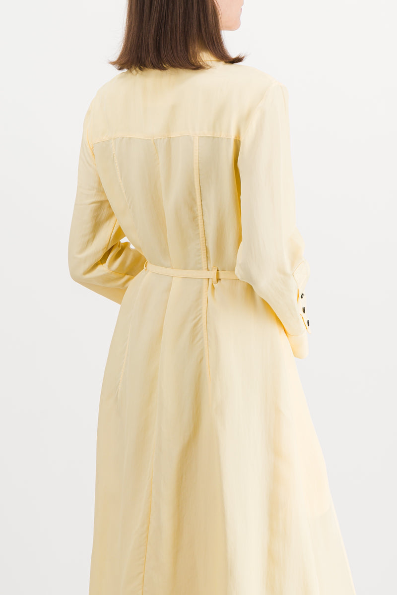 Jil Sander - Viscose-silk wrap midi dress