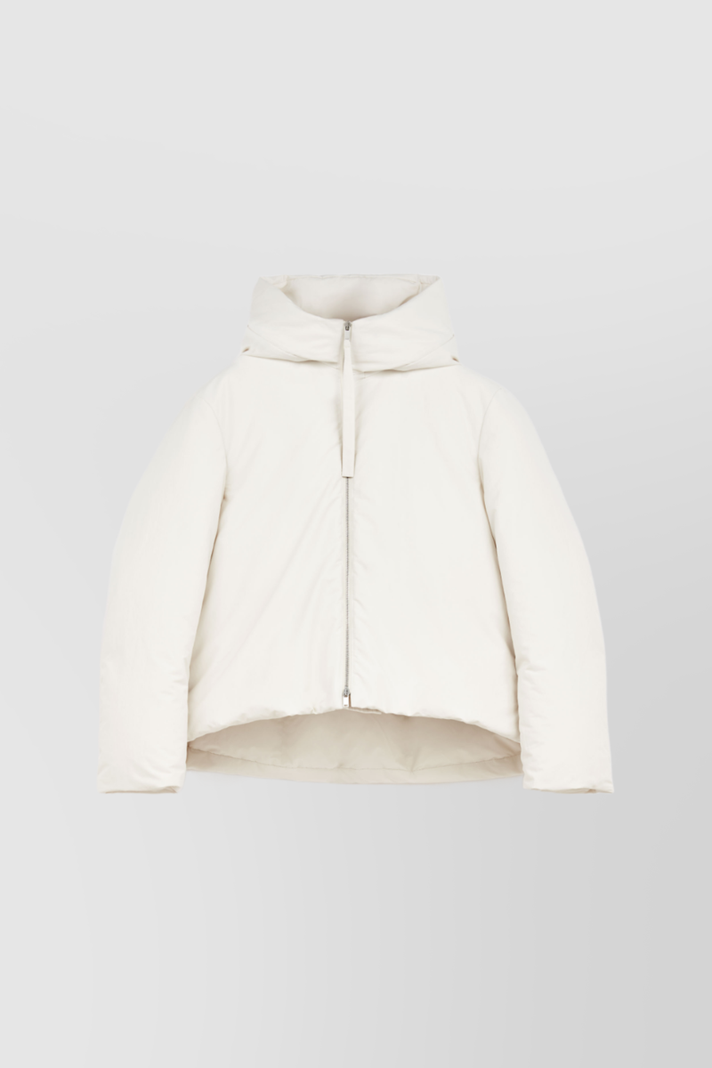 Jil Sander - Recycled polyester cropped down jacket