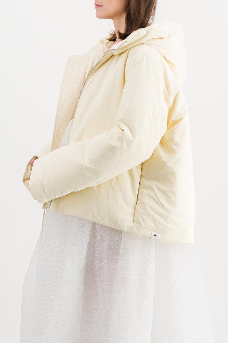 Jil Sander - Recycled polyester cropped down jacket