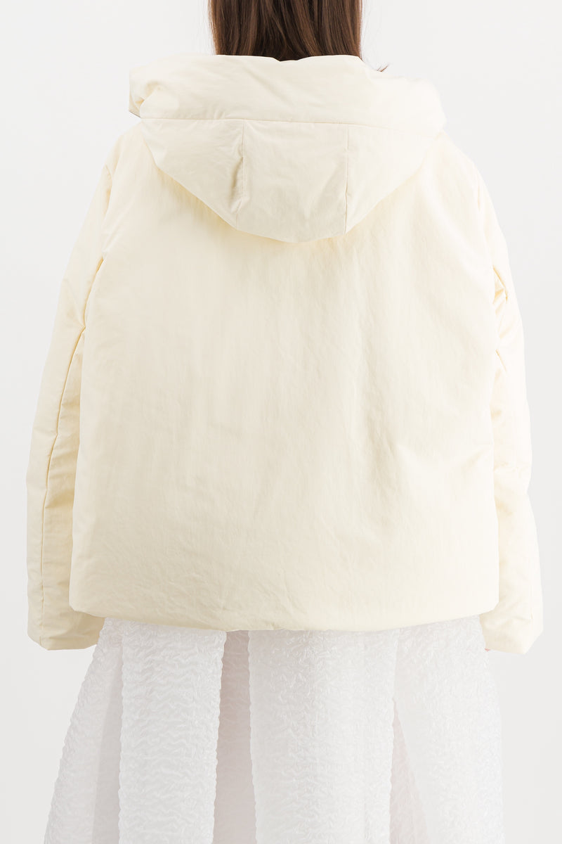Jil Sander - Recycled polyester cropped down jacket