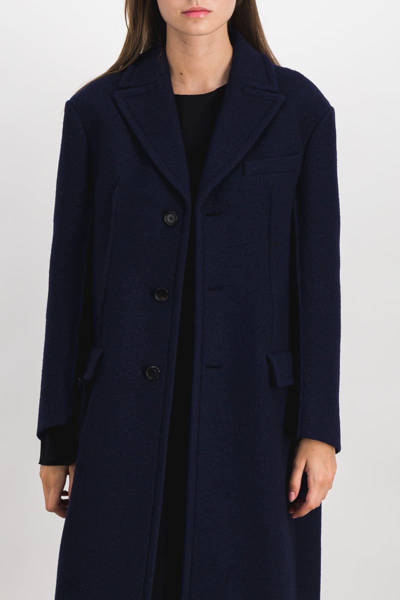 Marni - Felted bouclé wool long coat