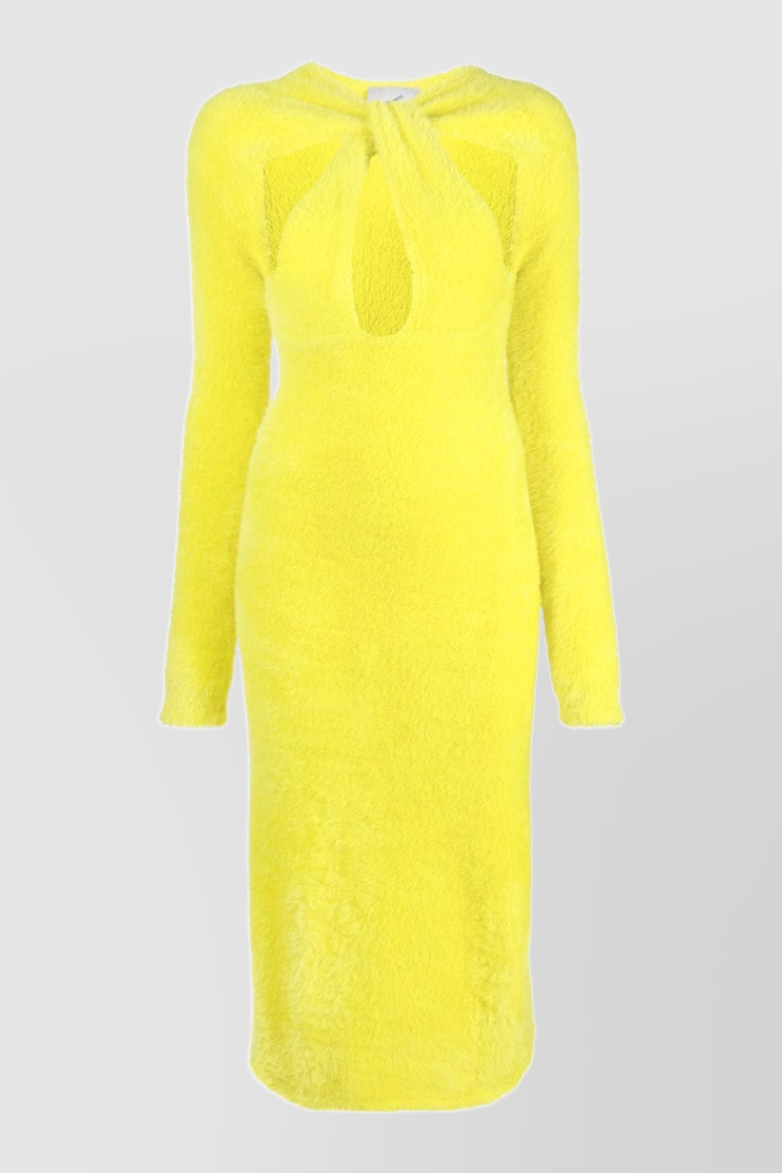 ワンピース Coperni \"Twisted Cut-Out\" dress COPERNI Twisted cutout open-knit wool-blend maxi dress | THE