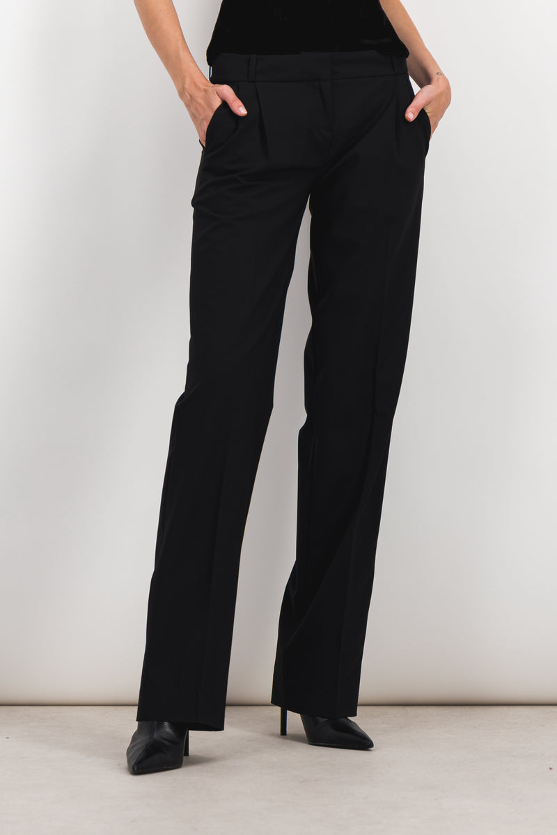 Coperni - Black low rise loose tailored pants