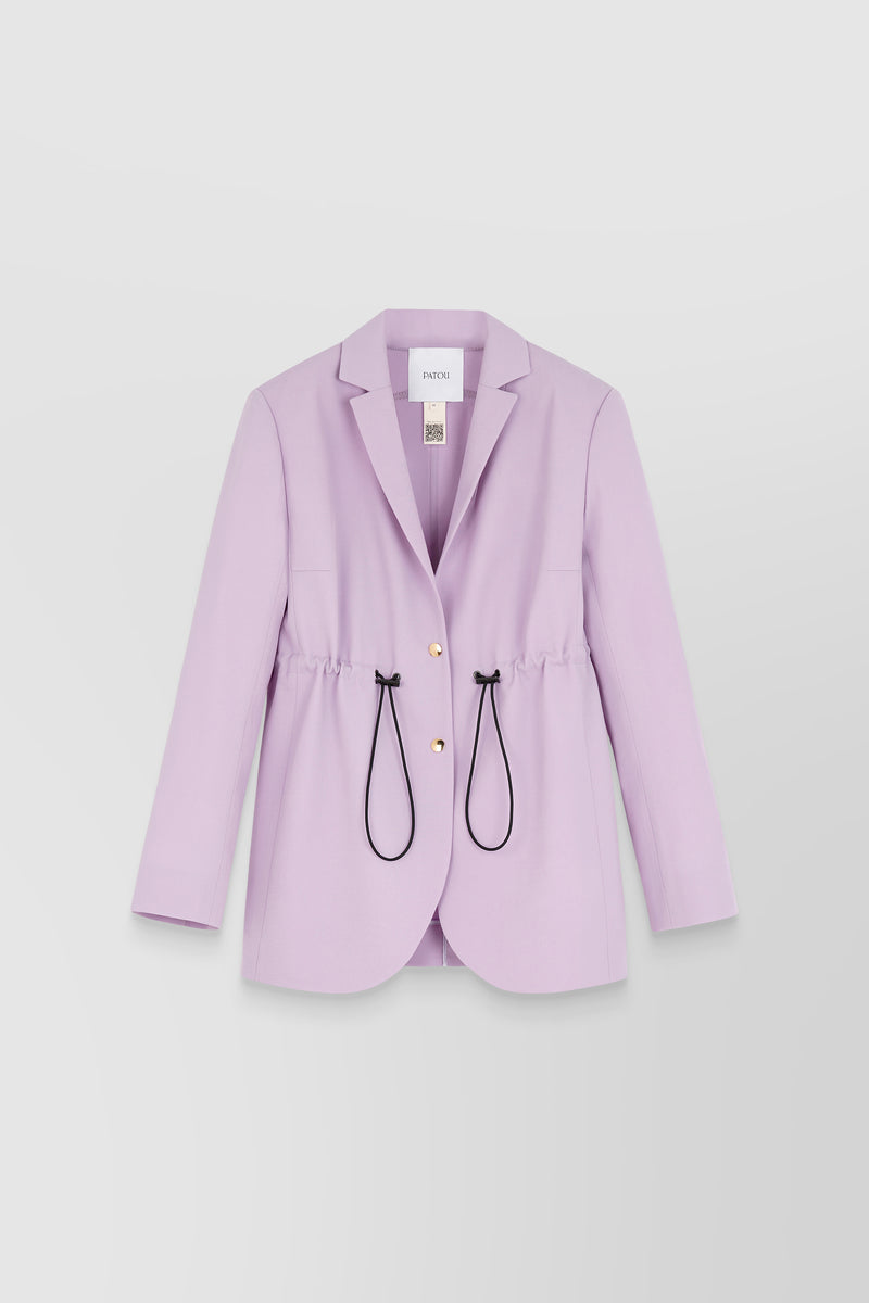 Patou - Drawstring rider blazer